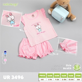 Bộ bamboo kẻ Ualarogo ur 3496