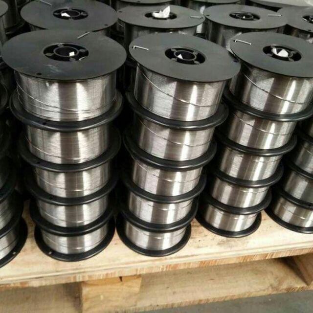 Cuộn dây hàn MIG không dùng khí 1 kg - kích cỡ 0.8ly và 1.0ly - chuyên hàn sắt,nhôm - tặng kèm 2 bép hàn