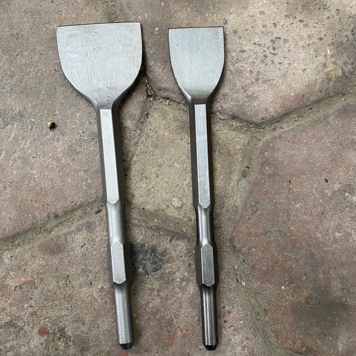 Mũi đục bê tông dẹp 5cm,8cm,12cm  cho máy đục