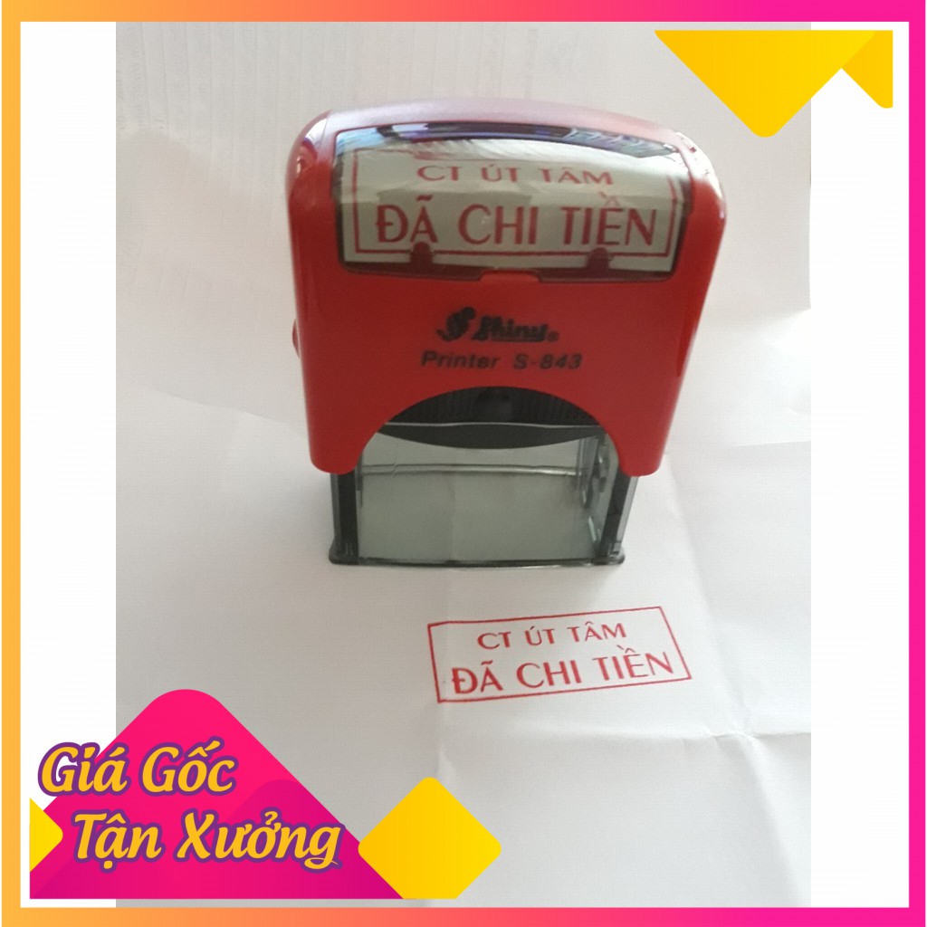 Mộc Dấu tên S843-S844 ≧✯◡✯≦✌