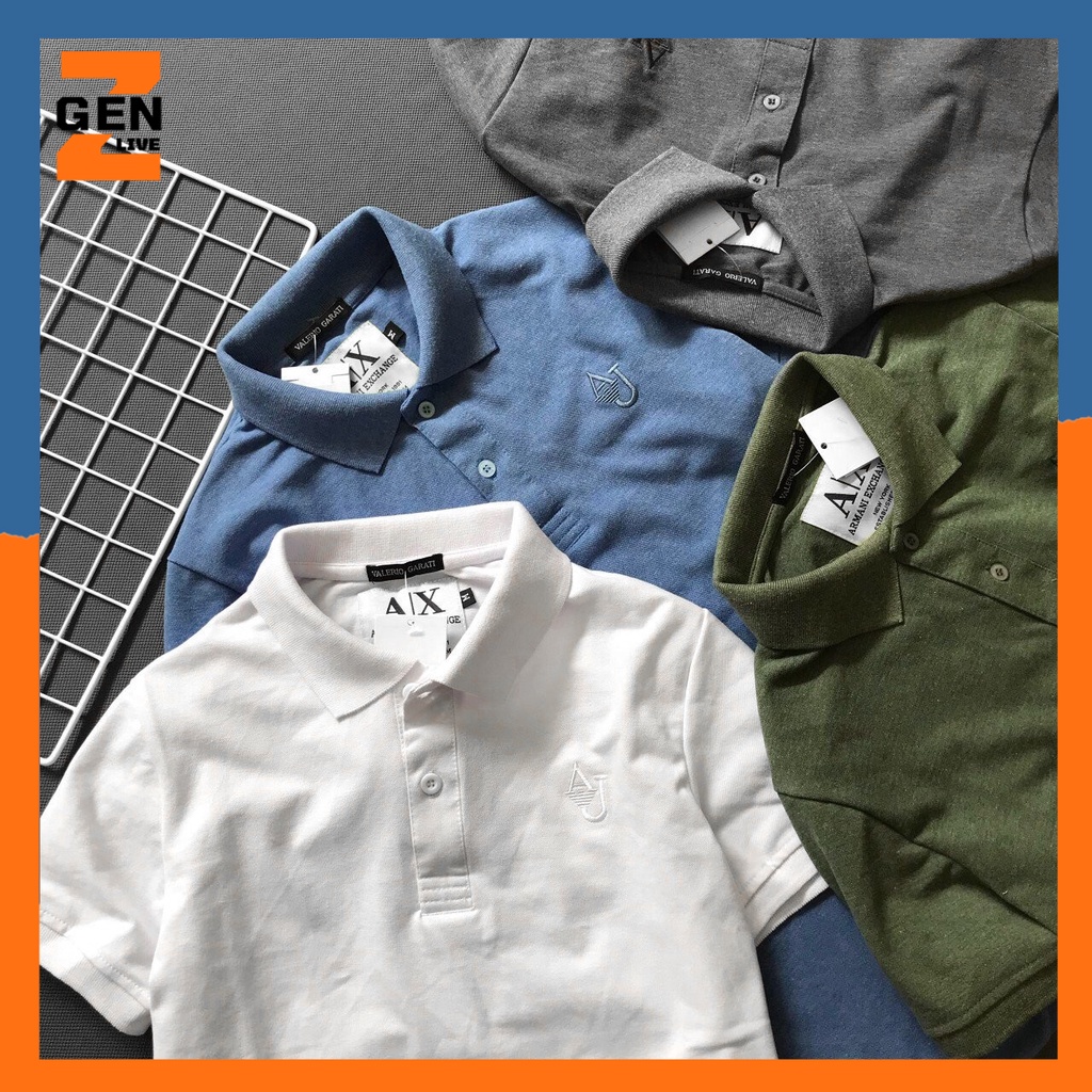 Áo thun polo cá sấu nam tay ngắn dáng ôm vừa đẹp, họa tiết thêu làm điểm nhấn - LZ FASHION - TD069