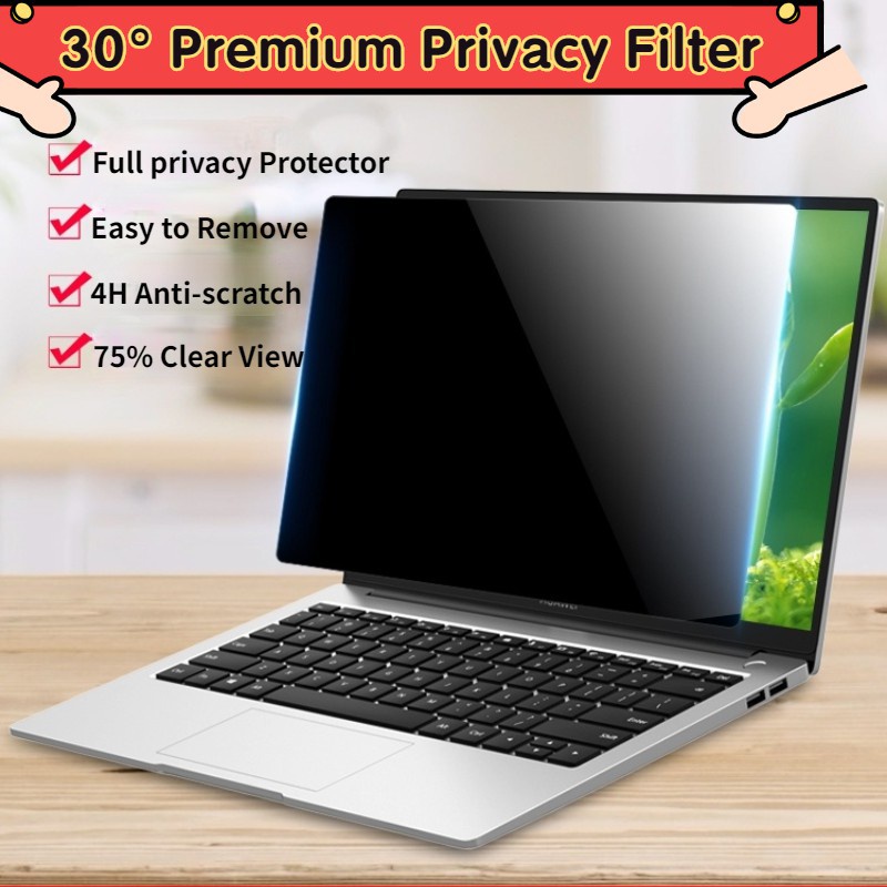 【Chống Voyeur】【Phim bảo vệ】Màng Lọc Bảo Vệ Màn Hình Laptop For Macbook Chống Nhìn Trộm dán màn hình laptop dán màn hình laptop 12/13.314 / 15.6/19.5/21.5/24 inch Chống Voyeur / Phim bảo vệ Privacy Protection Film for Anti Peeping Computer Tablet