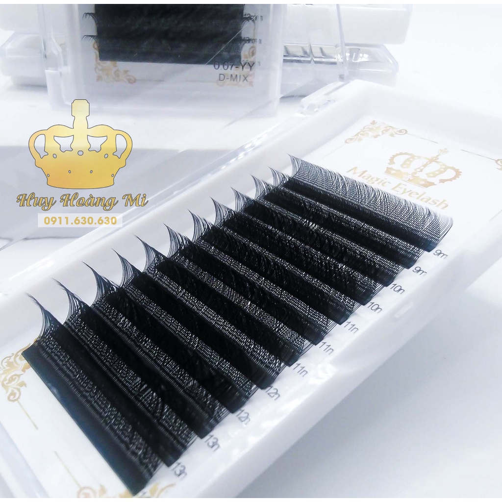 Mi yy mix size 9-14mm_dụng cụ nối mi_Huyhoangmi