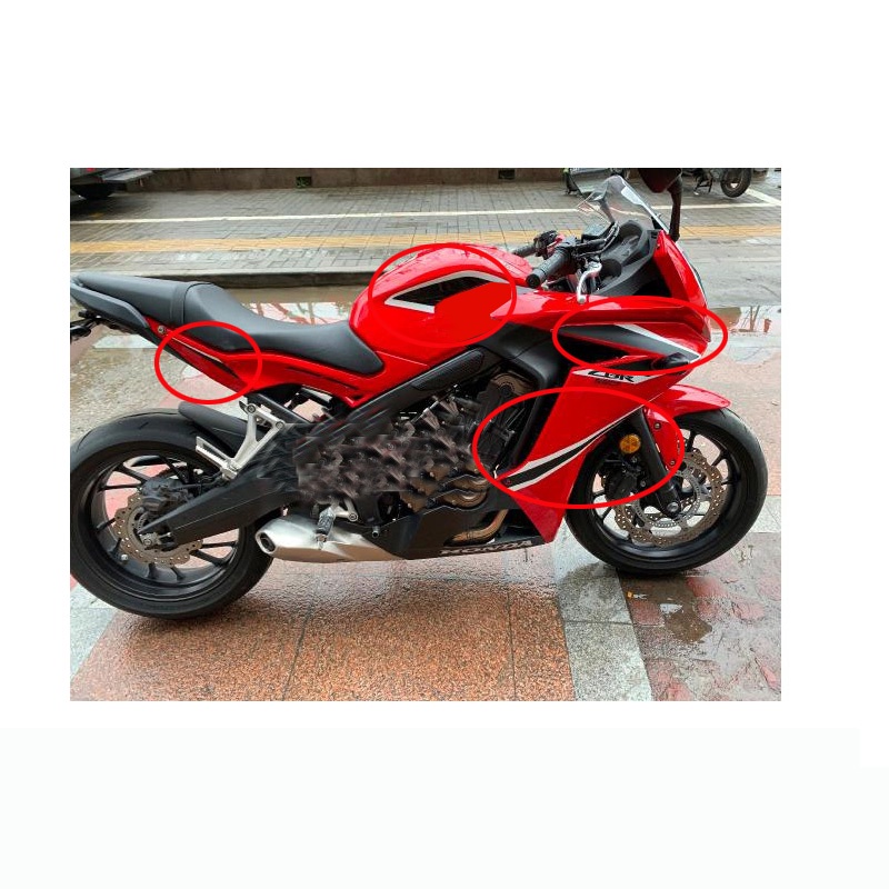 Tùy chỉnh cbr650f toàn thân dán vỏ đính / cbr650f xe máy tất cả các xe kéo hoa / body applique / nhã