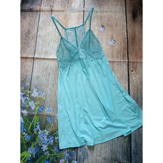 Váy ngủ 2 dây CoreleV phối ren cao cấp sexy N040A