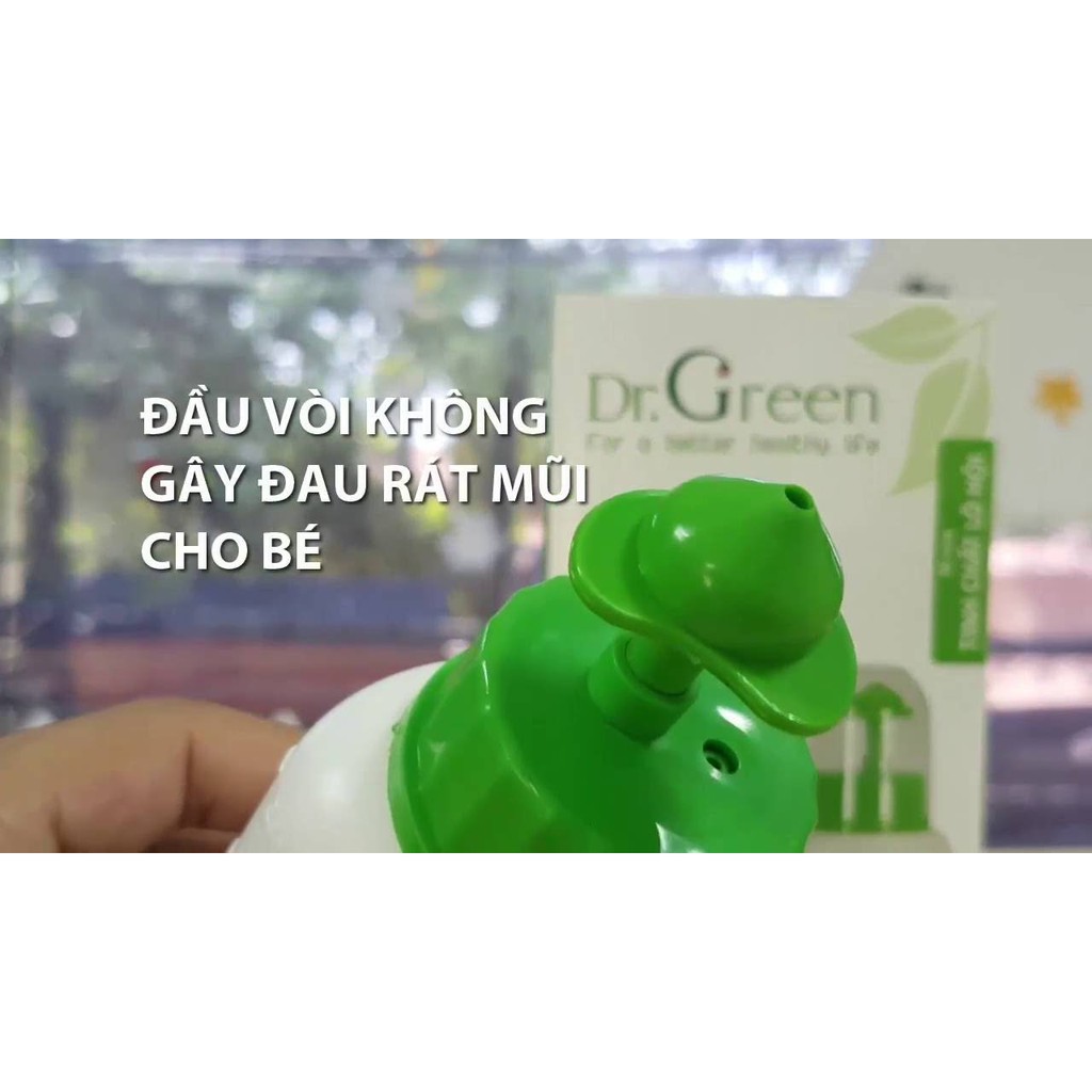 Bình rửa mũi+10 gói muối biển DR.Green an toàn cho người sử dụng | BigBuy360 - bigbuy360.vn