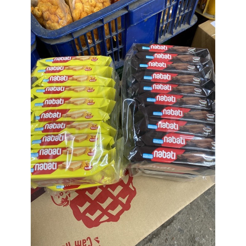 LỐC 10 GÓI BÁNH NABATI PHÔ MAI/SOCOLA