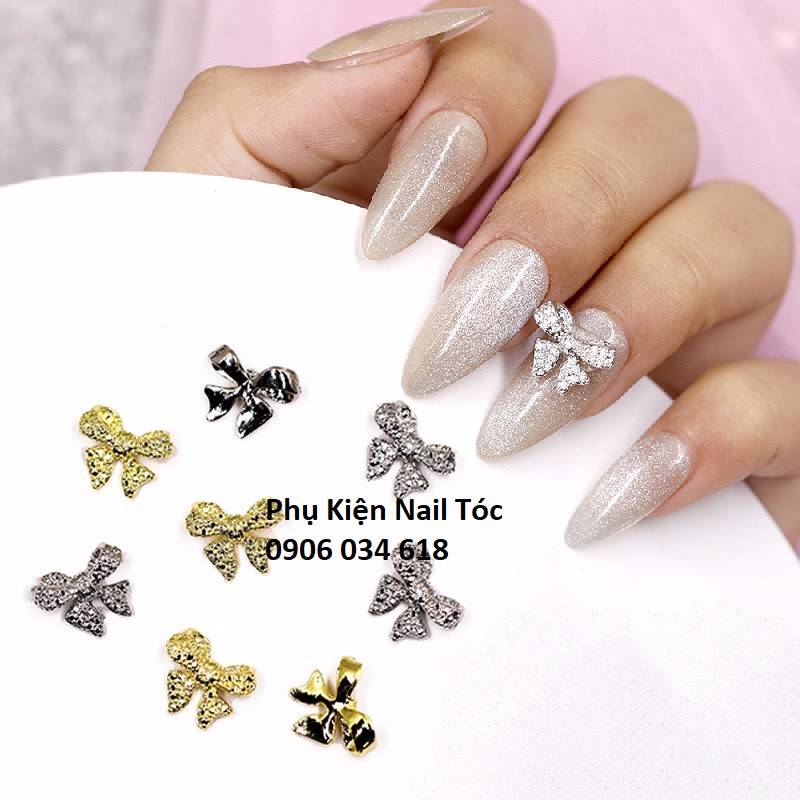 Charm Nơ Trang Trí Móng