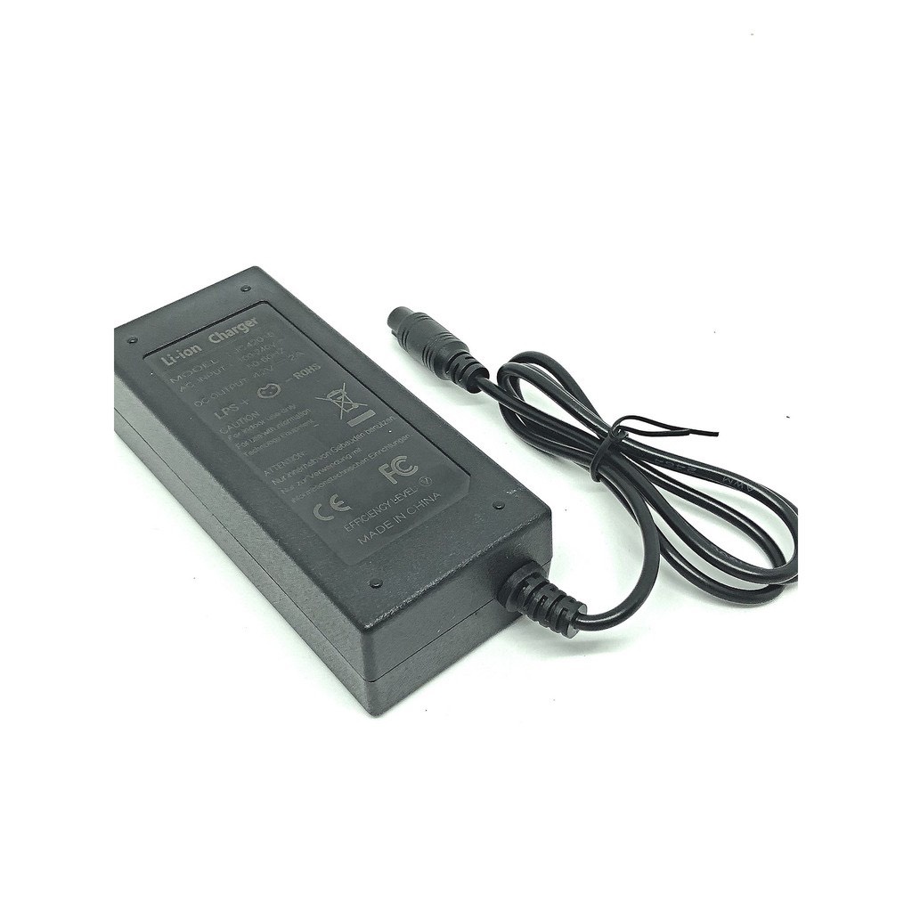 Sạc Xe Điện Cân Bằng 2 Bánh 42V Giắc tròn 3 chấu , đèn báo đầy