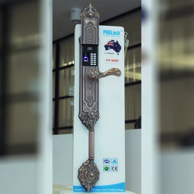 Khóa vân tay,mã số,thẻ từ cho cửa gỗ PHGLock™ - FP8080 chính hãng bảo hành 24 tháng .