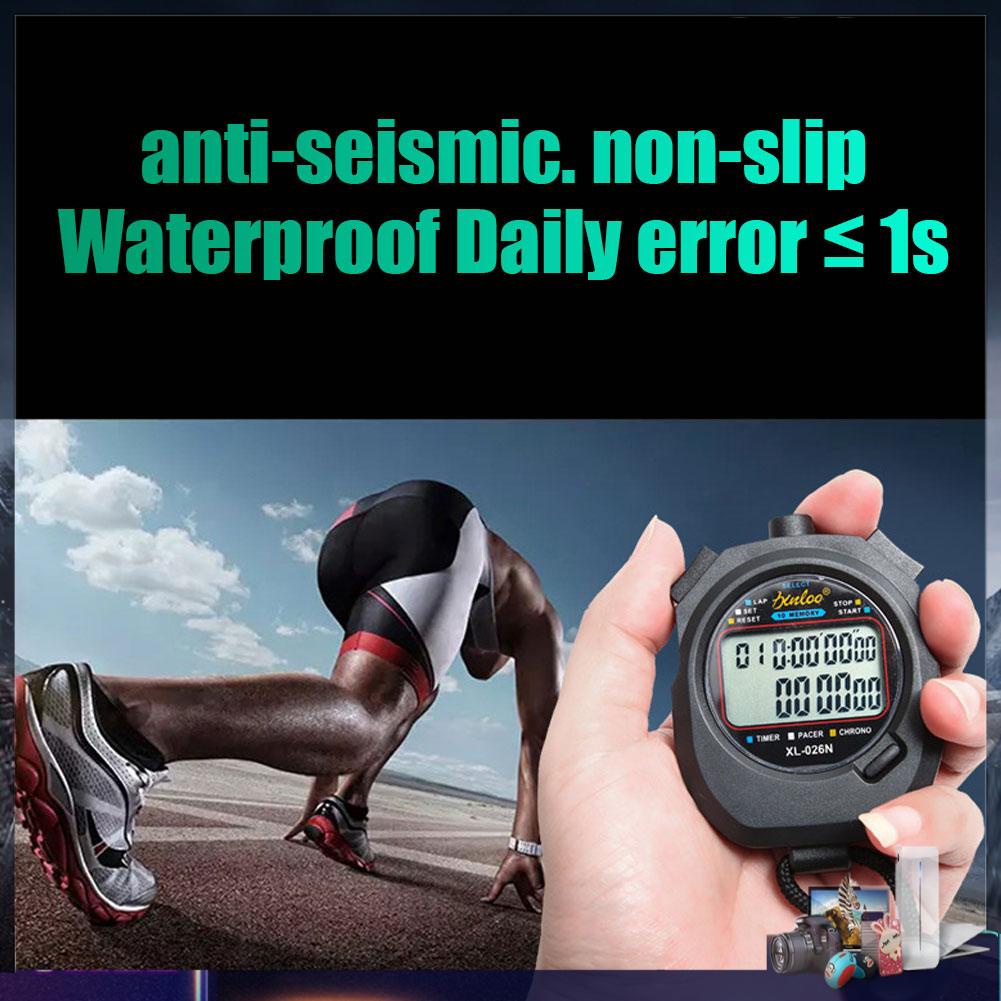 Đồng Hồ Bấm Giờ Thể Thao Chống Thấm Nước