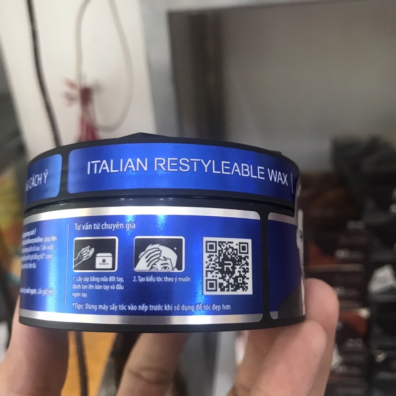 Sáp tạo kiểu tóc Romano Spiky giữ nếp siêu cứng 68g