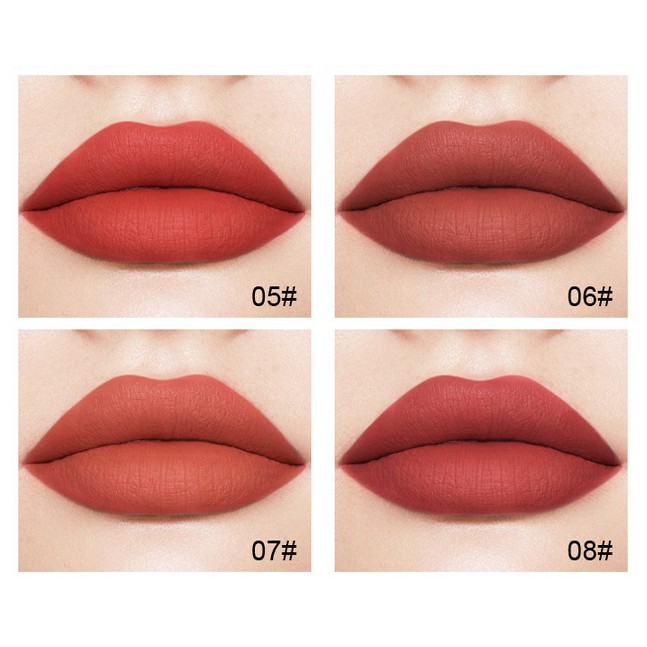 Son thỏi lì và mềm môi Kiss Beauty Matte Lipstick Karite vỏ hồng | BigBuy360 - bigbuy360.vn