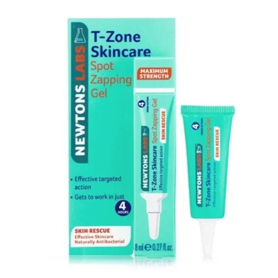 Gel Chấm Mụn Cấp Tốc Newtons Labs T-Zone Spot Zapping Gel