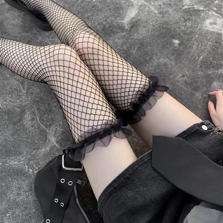 Vớ Lưới Phối Ren Quyến Rũ Dành Cho Nữ