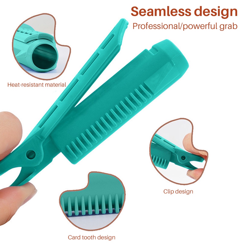 Haimeikang Hair Root Fluffy Clip Bangs Styling Curly Hair Natural Styling Hair Volume