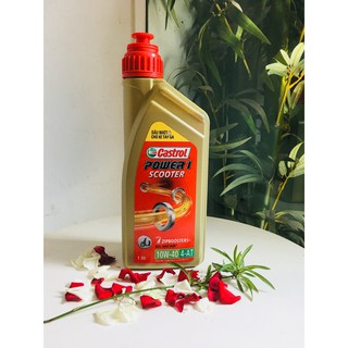 Dầu nhớt xe tay ga Castrol Power1 Scooter 10W40 4-AT 1L