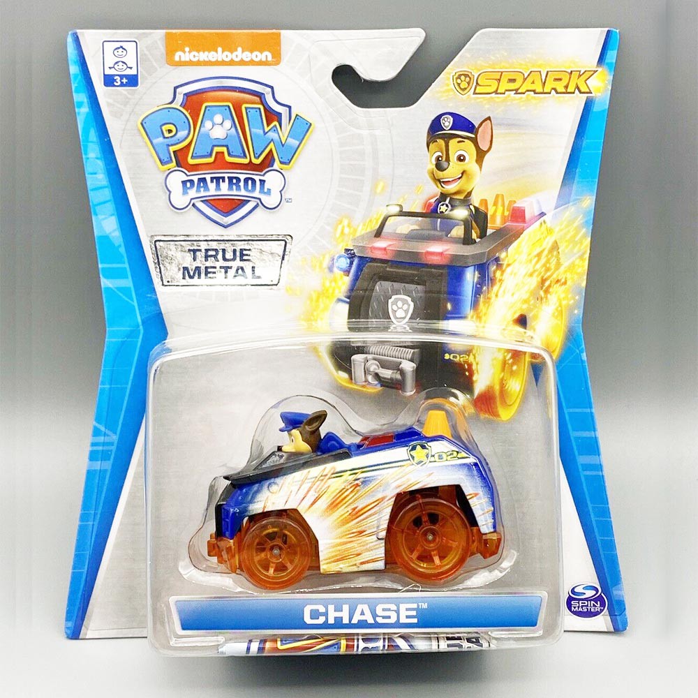 Đồ chơi mô hình Xe chó cứu hộ Paw Patrol True Metal Spark tỷ lệ 1:55 - Mới 100% Fullbox