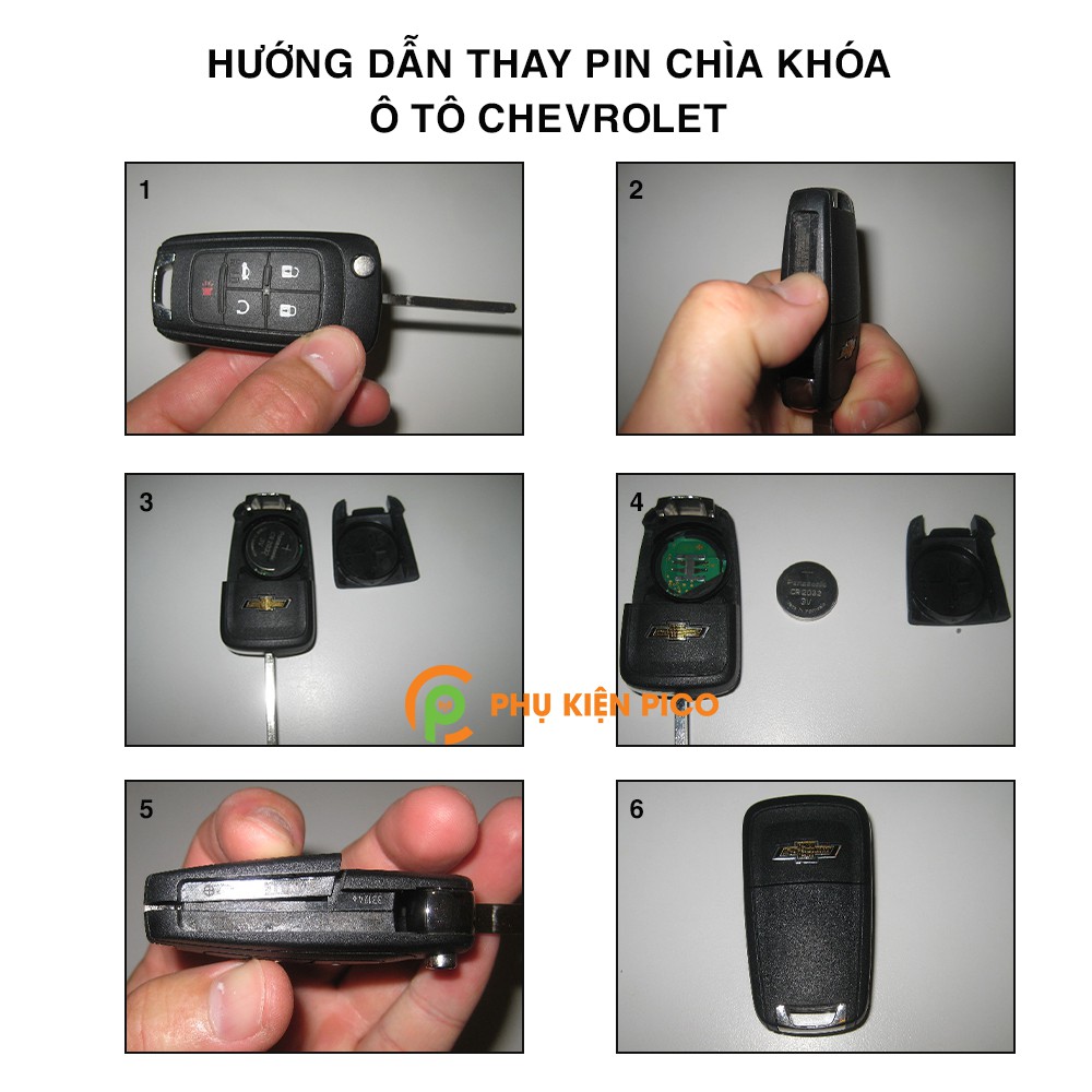 Pin chìa khóa ô tô Chevrolet Traverse chính hãng sản xuất theo công nghệ Nhật Bản – Pin chìa khóa Chevrolet Traverse