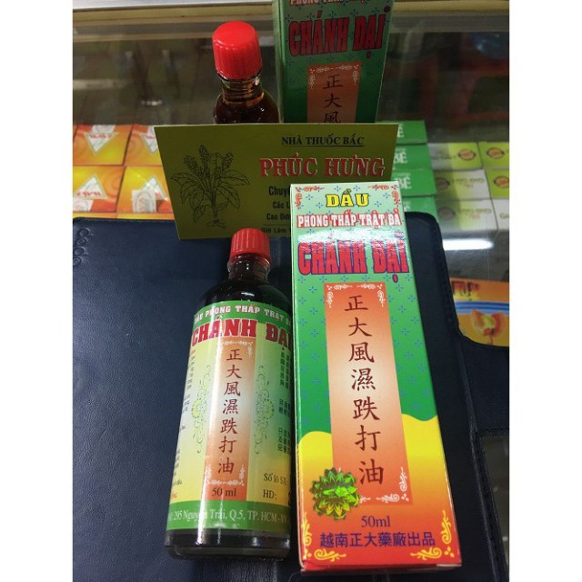Dầu phong thấp trật đả Chánh Đại_ 50ml