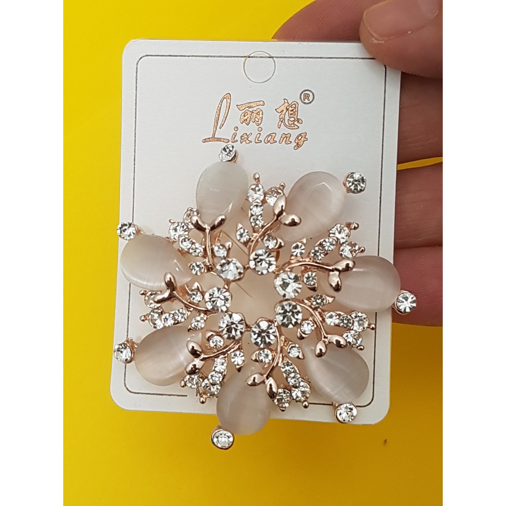 [BÁN CHẠY]Ghim cài áo vest lịch lãm hình hoa xinh xắn dễ thương