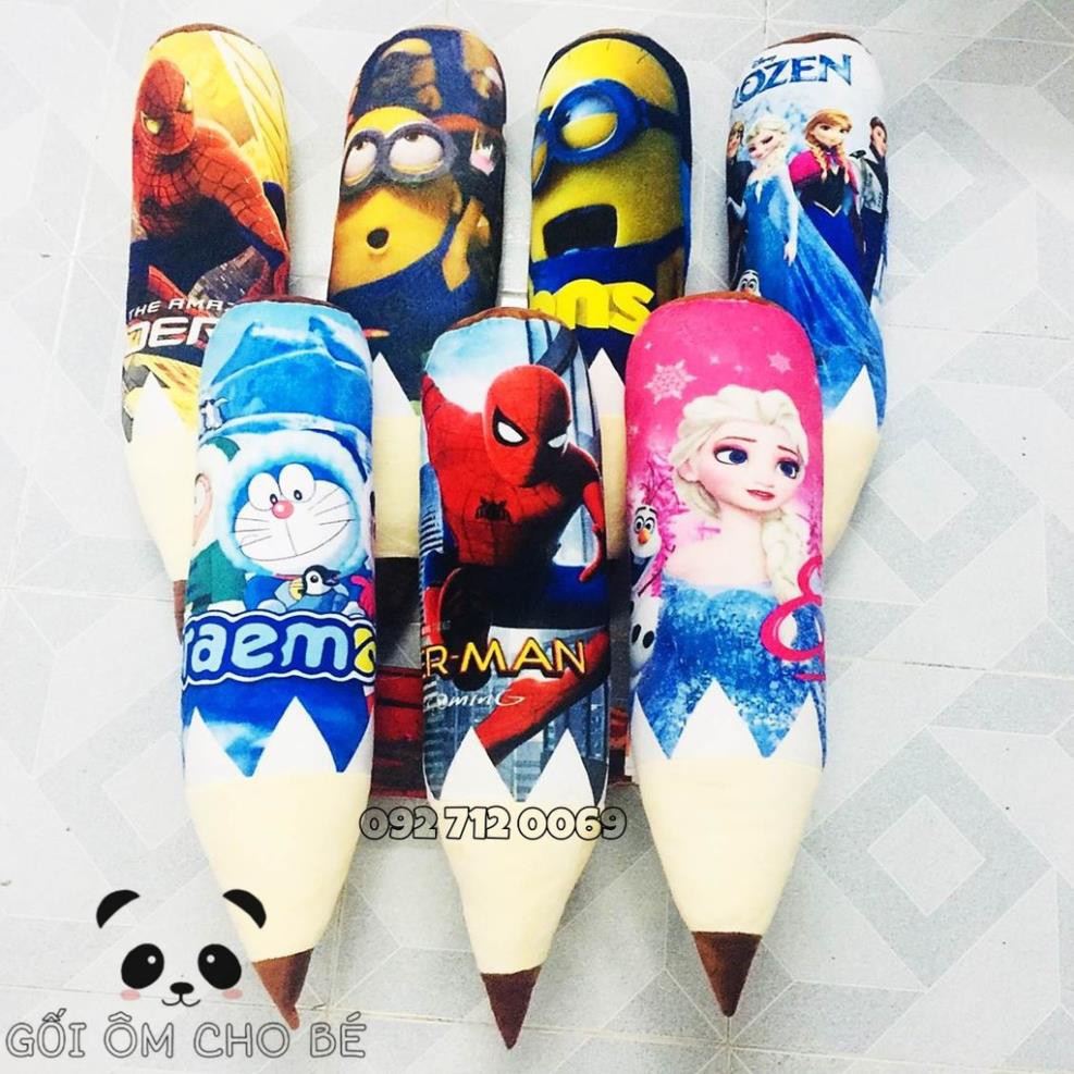 GỐI ÔM CHO BÉ HÌNH CÂY BÚT CHÌ (MẪU MỚI NHẤT) 75 cm