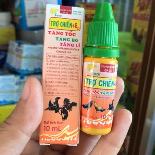 Lọ 10ml dạng uống TRỢ CHIẾN + B12
