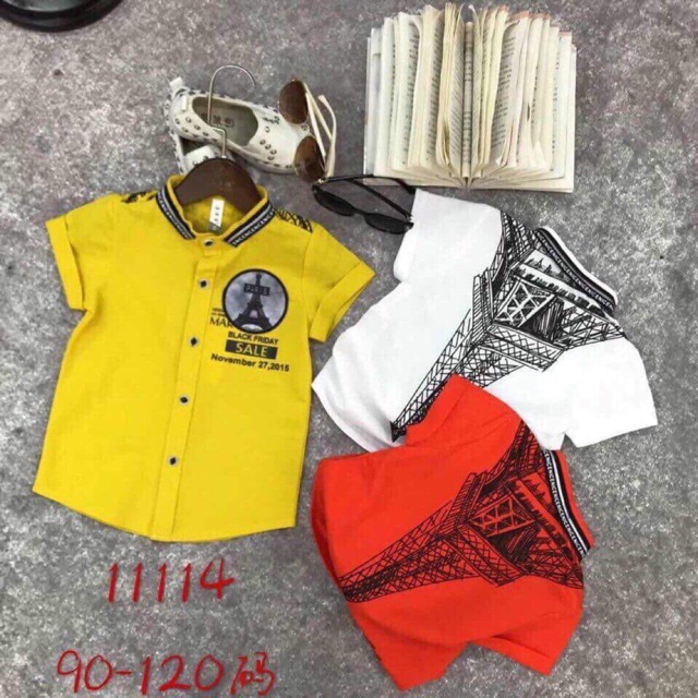 Áo nam 11114 cho bé