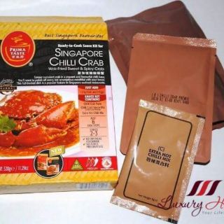 Gói gia vị cua sốt ớt Singapore 320g.