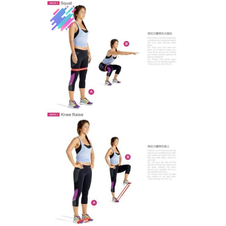 Dây đai cao su latex đàn hồi kháng lực luyện tập thể thao