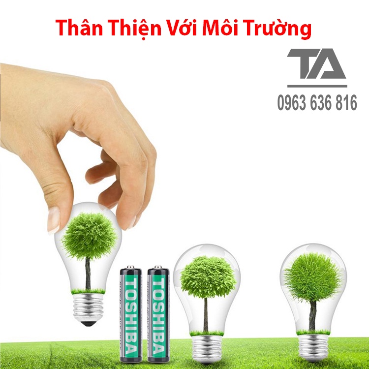 Pin AAA 1,5V Toshiba Dùng cho remote - CHÍNH HÃNG