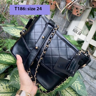 Túi xách đeo chéo nữ da trám dáng boho sang chảnh phong cách hàn quốc