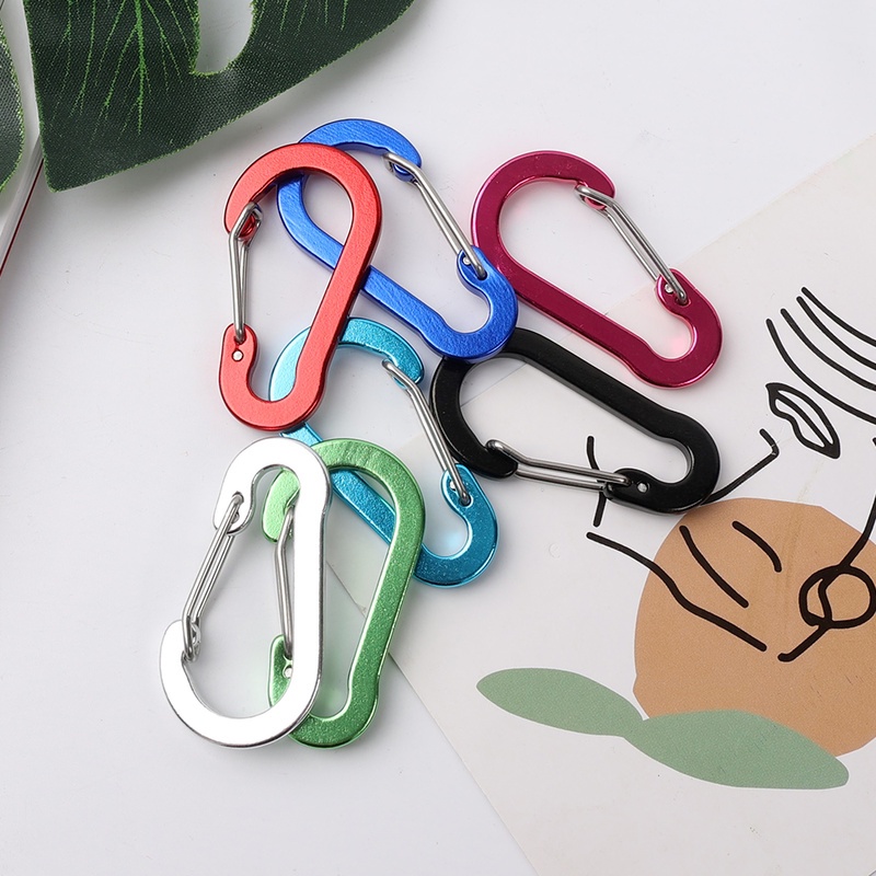 Móc Khóa Carabiner Bằng Hợp Kim Nhôm Đa Ứng Dụng Cho Hoạt Động Ngoài Trời