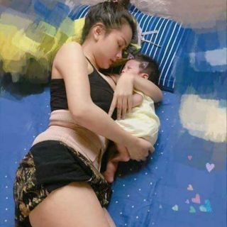 Đai nịt bụng sau sinh. Đai nịt bụng định hình, gel nịt bụng