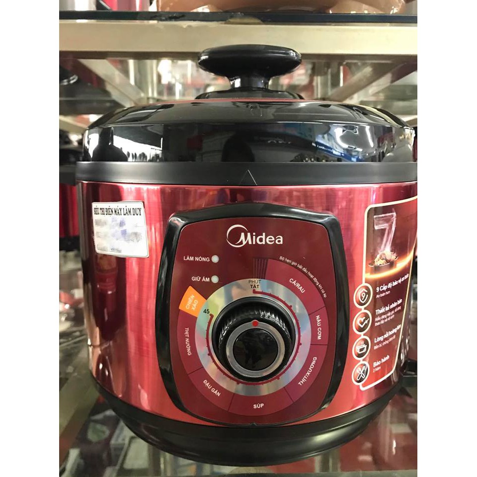 [SALE] Nồi áp suất MIDEA 5L MY-CH501A (ảnh thật)