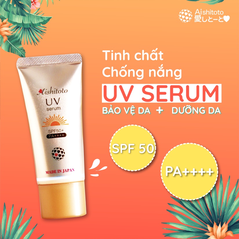 Serum chống nắng - Aishitoto UV Serum 30g