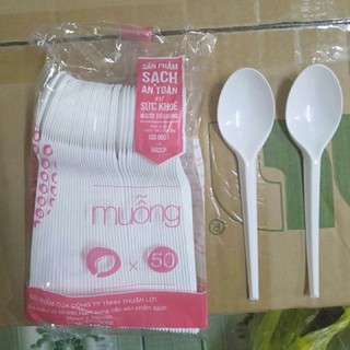 Thìa , Dĩa nhựa dùng 1 lần