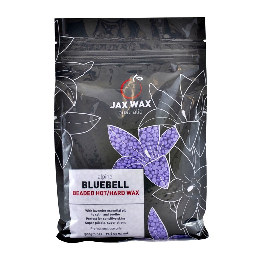 Wax lông Jax Wax Australia chính hãng hạt wax tẩy lông - màu TÍM Jax Wax Alpine Bluebell (Oải Hương)