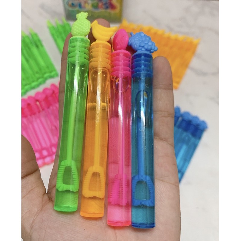 Set 4 tuýp thổi bong bóng nước mini siêu cưng