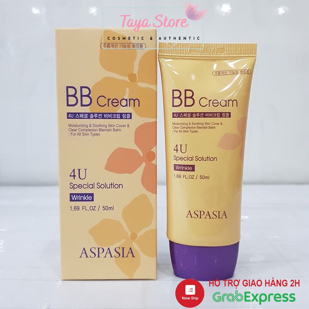 Kem nền che khuyết điểm BB Cream 4U Special Solution Aspasia Hàn Quốc 50ml