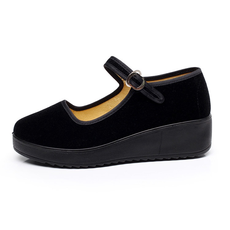 Giày Búp Bê Đế Mềm Dày Dặn Thời Trang Công Sở Cho Nữ