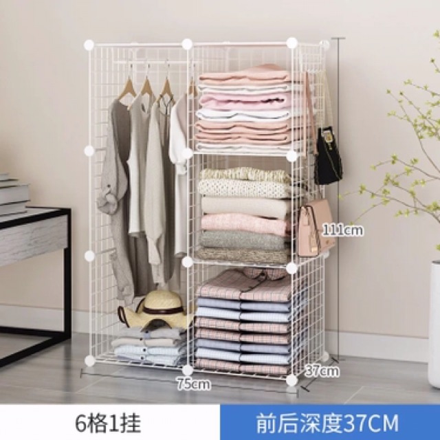 _[BÁN THEO TẤM] Lưới sắt, thép lắp ghép đa năng làm giá để sách, quần áo, decor đa năng Size 35x35