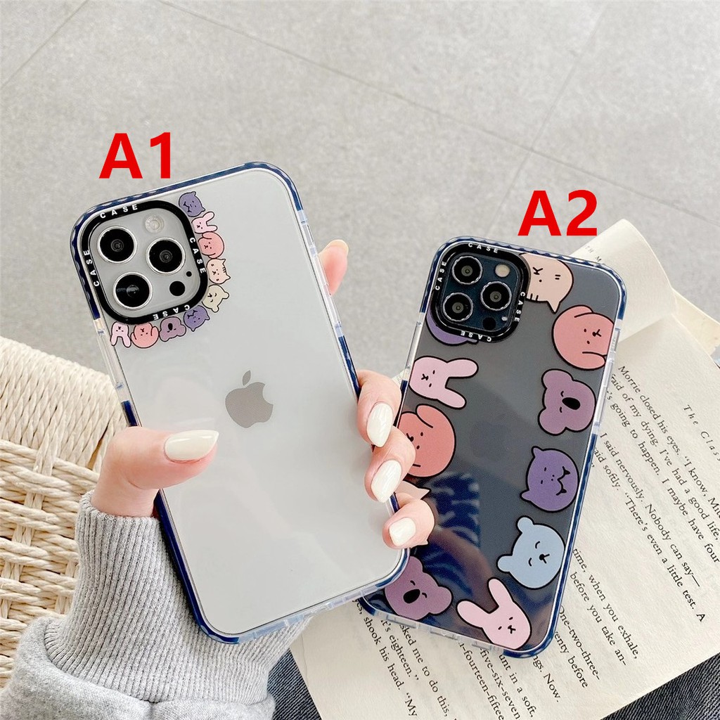 Colorful zoo animals printed iphone 7 8 x xr xsmax 12 12promax soft tou casing for iphoen 12mini