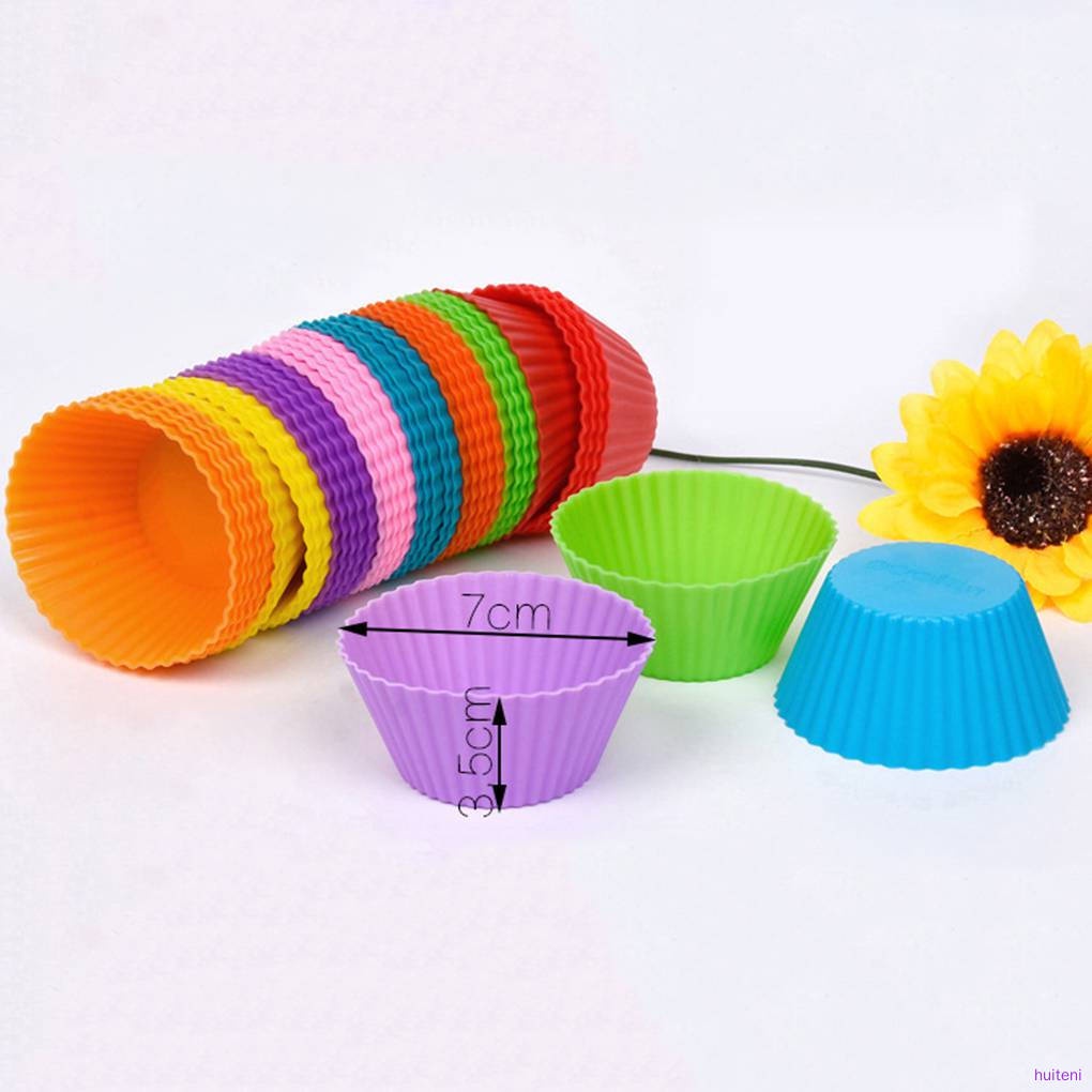 Set 18 Khuôn Silicone Làm Bánh Có Thể Tái Sử Dụng
