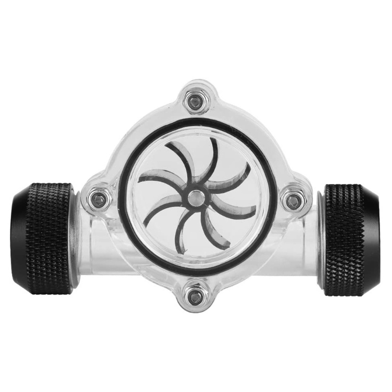 Đồng Hồ Đo Lưu Lượng Nước Làm Mát Máy Tính 8 Cánh G1 / 4 8 Impeller
