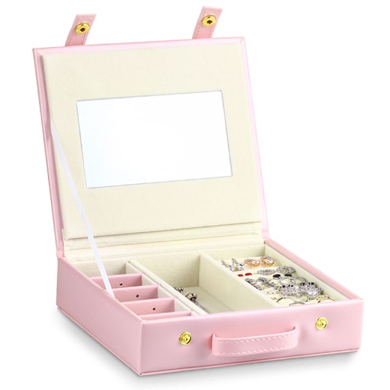 Hộp Đựng Trang Sức Bằng Da Sang Trọng Giá Đỡ