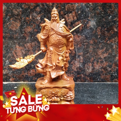 [GIA RE] Tượng quan công quan vân trường gỗ thơm