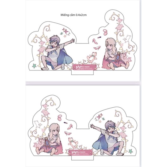 Standee Boy Meets Maria từ boxset sưu tầm