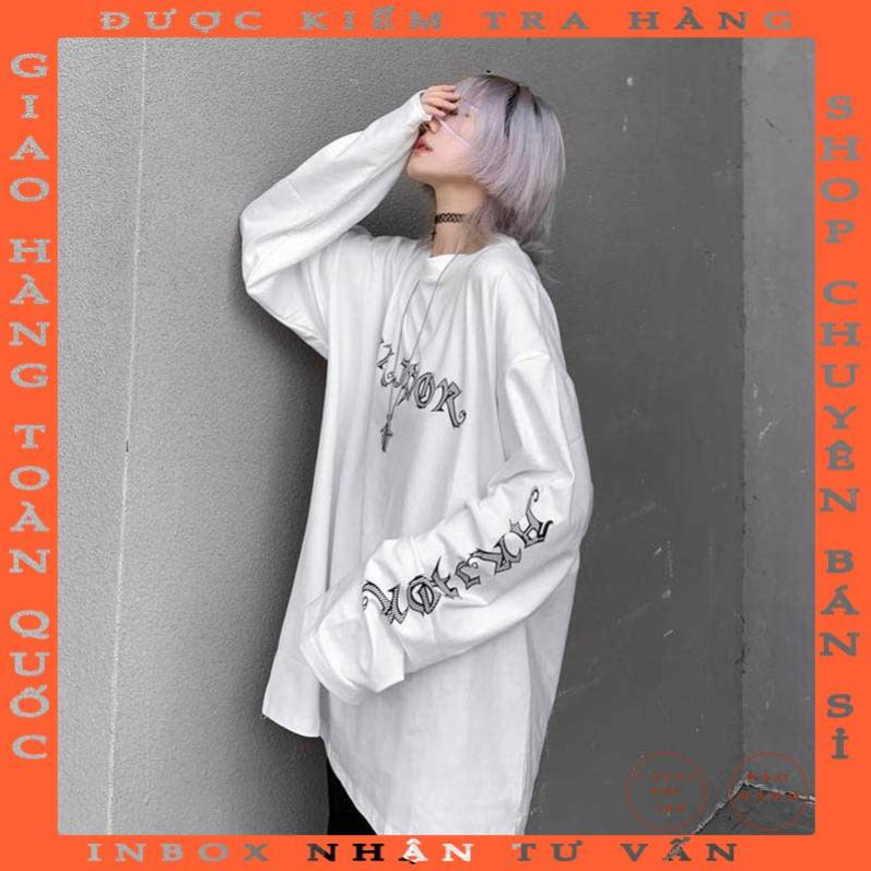 Áo thun dài tay nữ Anime Horror Girl , Áo sweater ulzzang Tiger.86 LS34