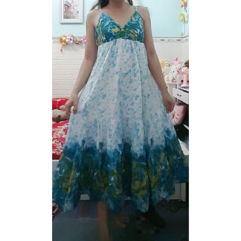 Đầm maxi  size 60kg thanh lý .